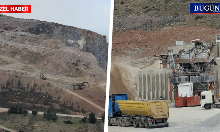 Devlet “durduruldu” dedi, taş ocağı çalışmaya devam ediyor