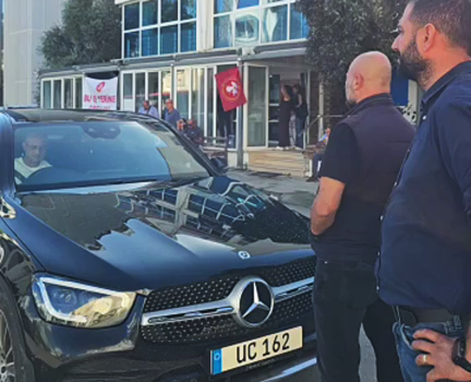 El-Sen, Barış Tilki’nin Kıb-Tek’e girişini engelledi: “İçeri girmesine müsaade etmiyoruz”